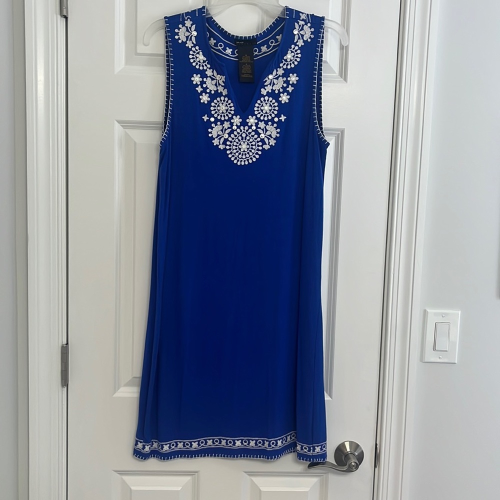 Blue dress